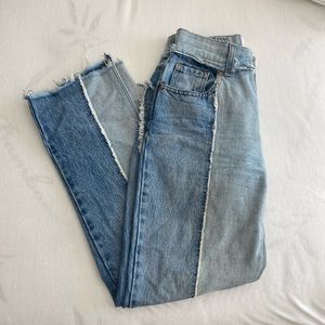 Revice Denim Two Tone Highwaisted Jeans
